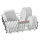 Zmywarka Bosch SMI4EVS04E, 59,8cm, 14kpl, Home Connect, EfficientDry, Rackmatic, AquaStop, VarioFlex - ilość koszy 3 - 1516388 - zdjęcie 4